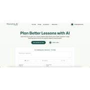 Monsha AI – Smart AI Educational Resource Generator